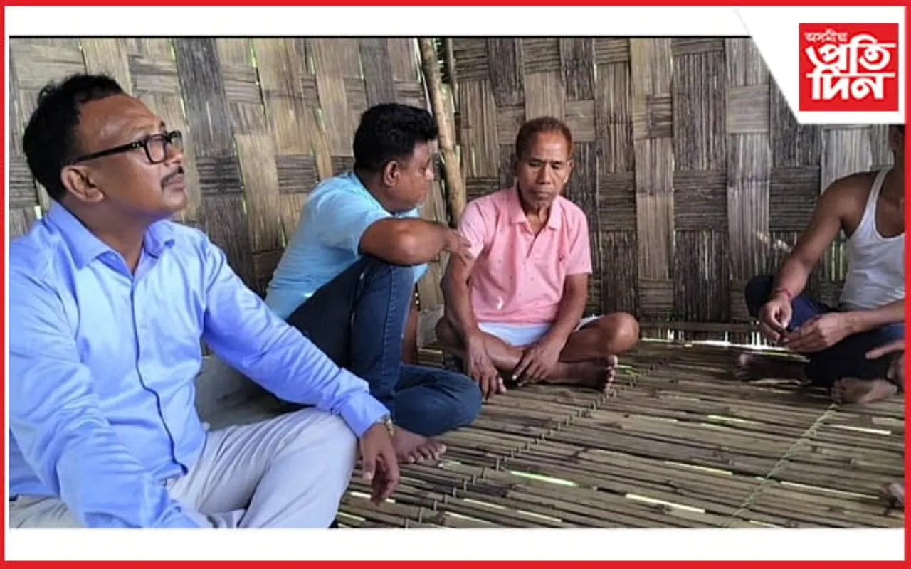 খেৰকটা মণ্ডলৰ কংগ্ৰেছ কৰ্মীৰে মত বিনিময় সুৰজিত দলেৰ....